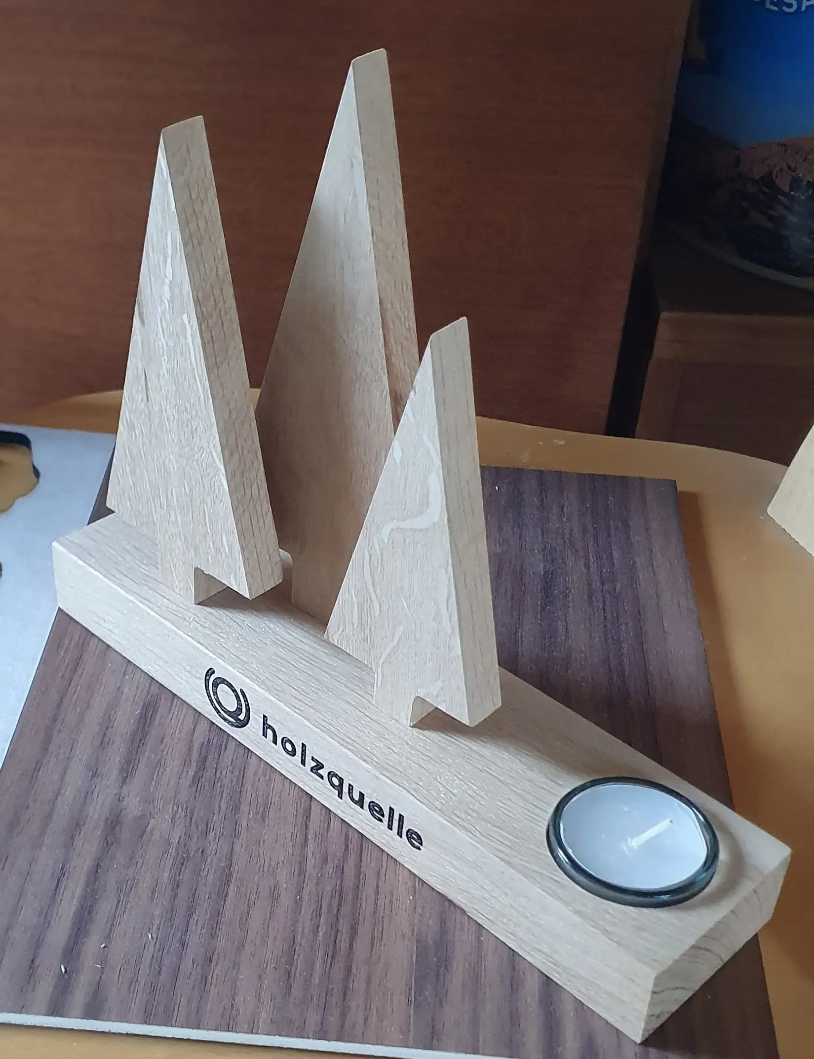 Teelichthalter Fichtenwald 