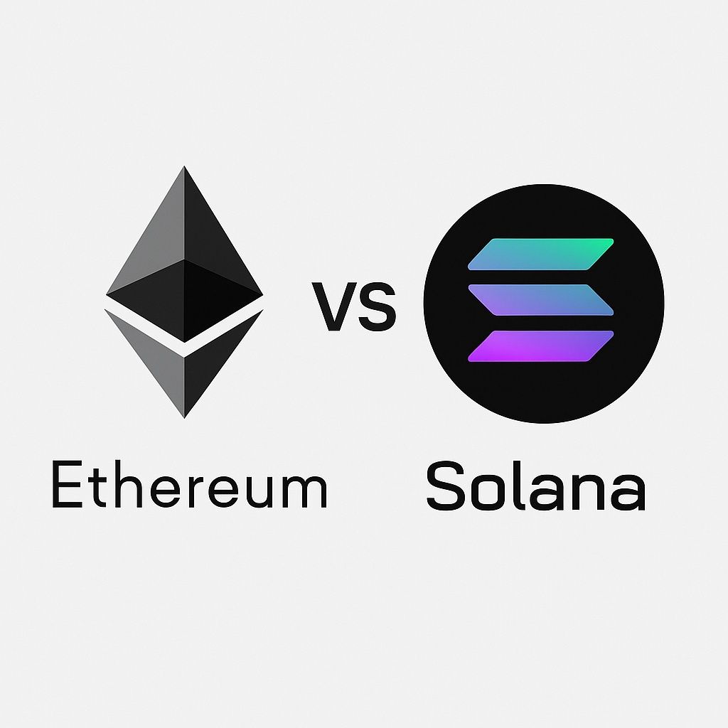 Ethereum vs. Solana 2025: Dezentralität vs. Geschwindigkeit - Wer gewinnt?