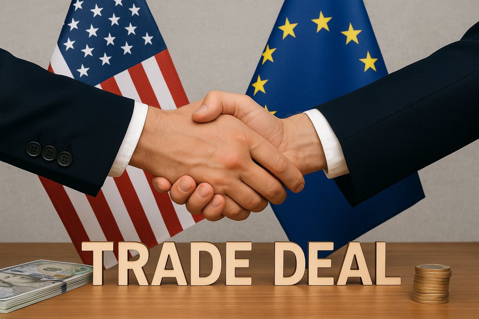 EU-USA Handels-Deal: Durchbruch in Schottland verhindert Handelskrieg