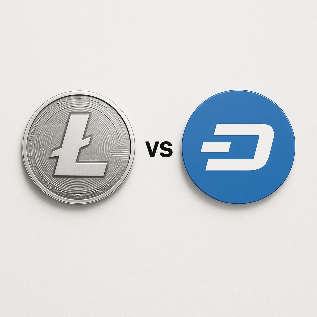 Litecoin vs Dash 2025: Schnelligkeit & Gebühren Zahlungsverkehr Duell